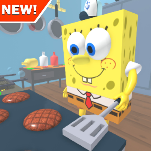 🧽ESCAPE SPONGEBOY AND KRUSTY KRAB OBBY!!!🍔 (NEW)