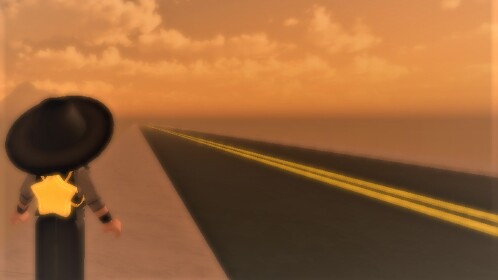 very long sidewalk