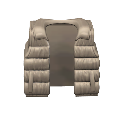 Tan Puffer Vest 1.0
