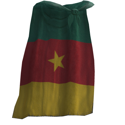 Cameroon Flag Cape