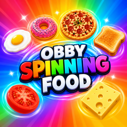 Obby Spinning Food Made By Zelgraz preview 1