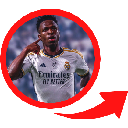 Vinicius Junior Red Circle Roblox item