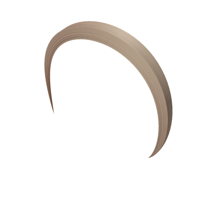 Simple Hair Cowlick (Blonde) Roblox item