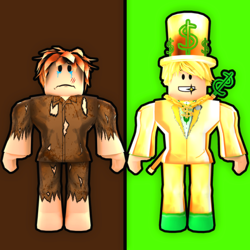 Rich or Poor Obby official Roblox game thumbnail