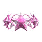 Pink Electro Star Cyber Sigil Crown