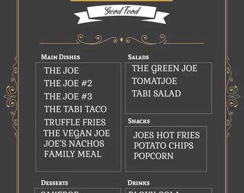 JOE'S BURGERS!