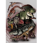 fas de jurassic park e world