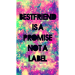 Bestfriend is a promise Its real not just fake