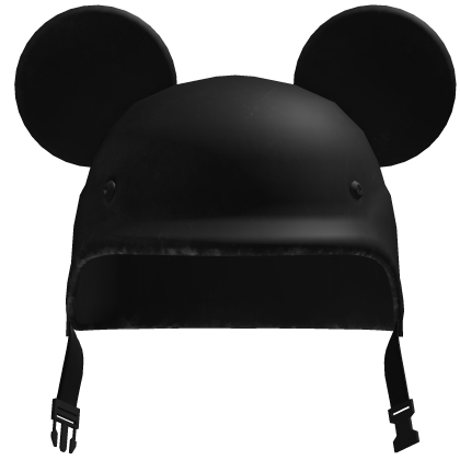 Black Animal Ears Helmet
