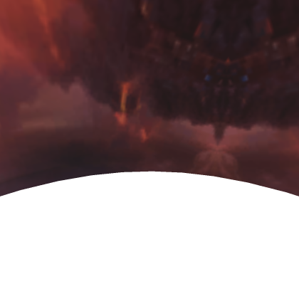 Volcanic backdrop