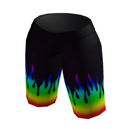 Rainbow Fire Shorts thumbnail