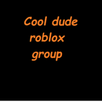 The official Cool Dude Roblox group