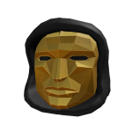 Golden Squid Game Leader Mask