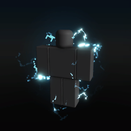 Pixelated Lightning Aura VFX
