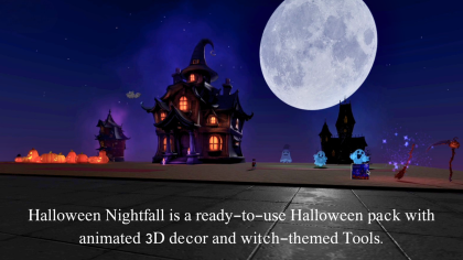 Halloween Nightfall - Animated Decor & Witch Tools preview 2