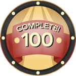 You Completed 100 Tycoons!  Roblox badge thumbnail