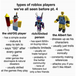 Types of Roblox characters