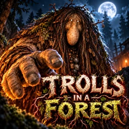 Trolls in a forest (release🌲)  icon