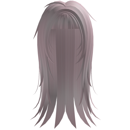 Messy Emo Wolf Cut Hair (Pink) Roblox item