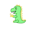 Dinosaur Banana