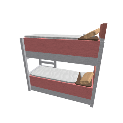 Pastel Pink Aesthetic Bunk Bed