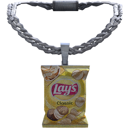 Iced Out Lays Classic Potato Chips Chain 1.0