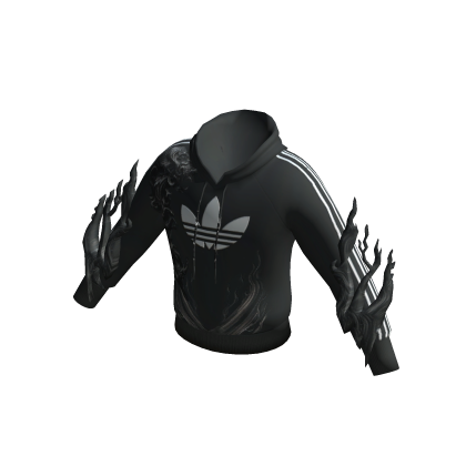 adidas Black Half Half Hoodie Roblox