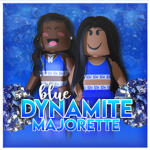 Blue Dynamite Majorette