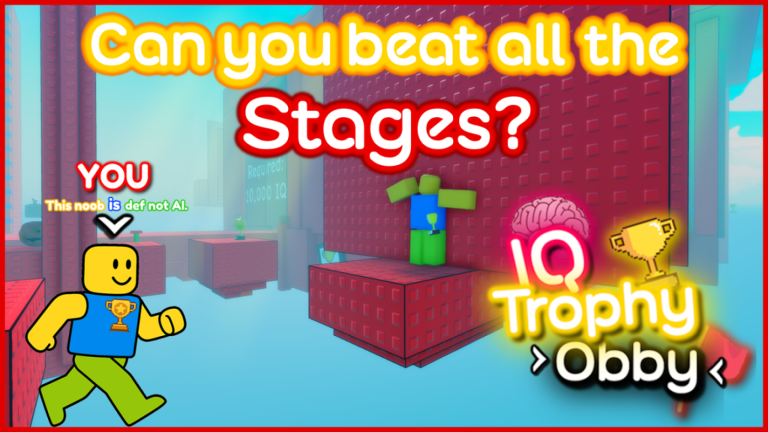 [UPD💤] IQ Trophy Obby screenshot 1