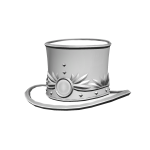 White Cryptic Top Hat