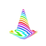 Rainbow Candy Cone!