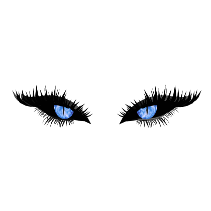 Black Sclera Monster Blue Eye Lashes