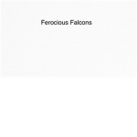 ferocious falcons