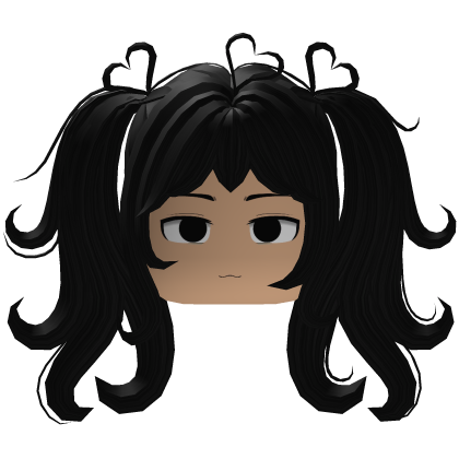 Cute Girl Hair with annoyed Face thumbnail