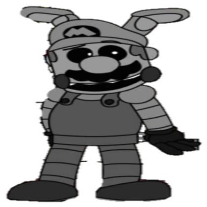 Silver Toy Mario Roblox decal