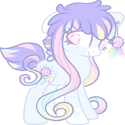 Dreamy Pastels - Pony OC Roblox decal