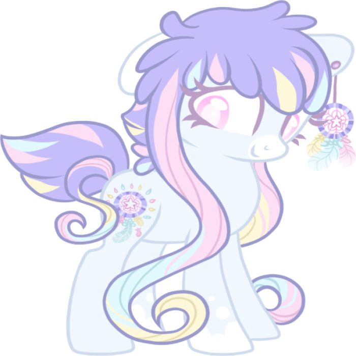 Dreamy Pastels - Pony OC Roblox decal