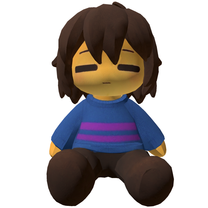 Frisk plushie (Undertale/Deltarune)