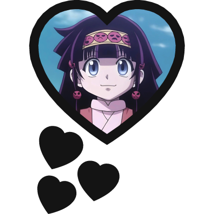 Alluka Zoldyck Thinking Hearts Hunter X Hunter