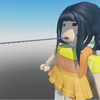 Cart ride into squid game doll! [NEW!]