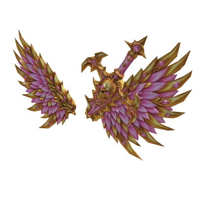 Pink Requiem Wings  Gold Roblox item