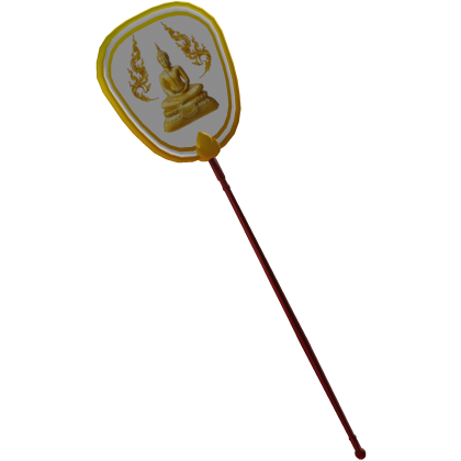 Thai Talipot fan monk