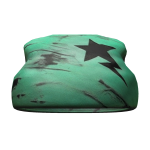 CODE 91823 | Green Star Beanie