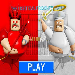DEMON VS ANGEL BARRY'S PRISON RUN! (OBBY)