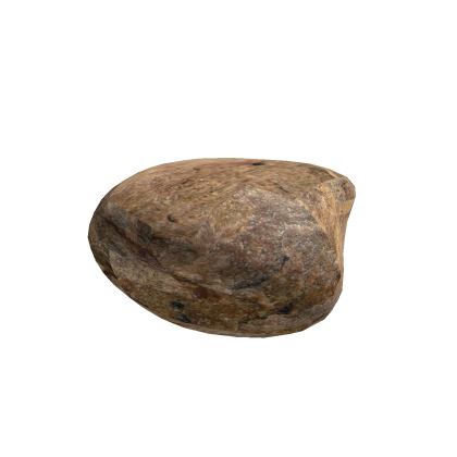 a rock in desert