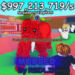 Stealz A Brainrot Modded 🥇 STRAWBERRY ELEPHANT 🍓