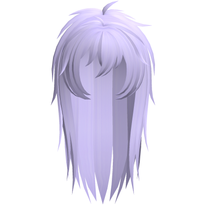 emo vkei moe scene messy hair purple