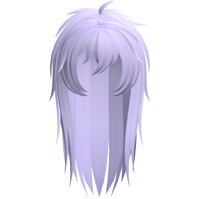 emo vkei moe scene messy hair purple
