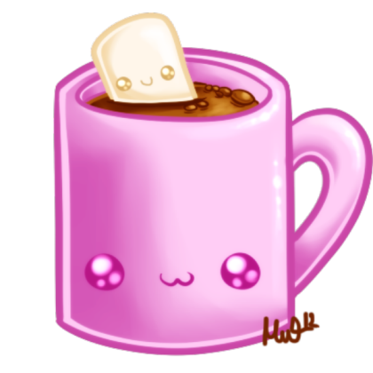 Cute Hot Chocolate "Kawaii" "Winter" Roblox decal
