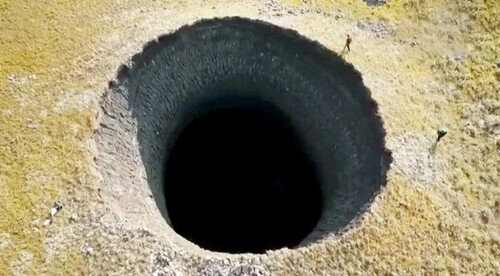 Fall into a deep dark hole
